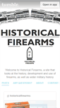 Mobile Screenshot of historicalfirearms.info